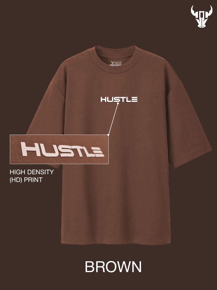 'Hustle' Unisex Oversized Tee - House Of Hustlers