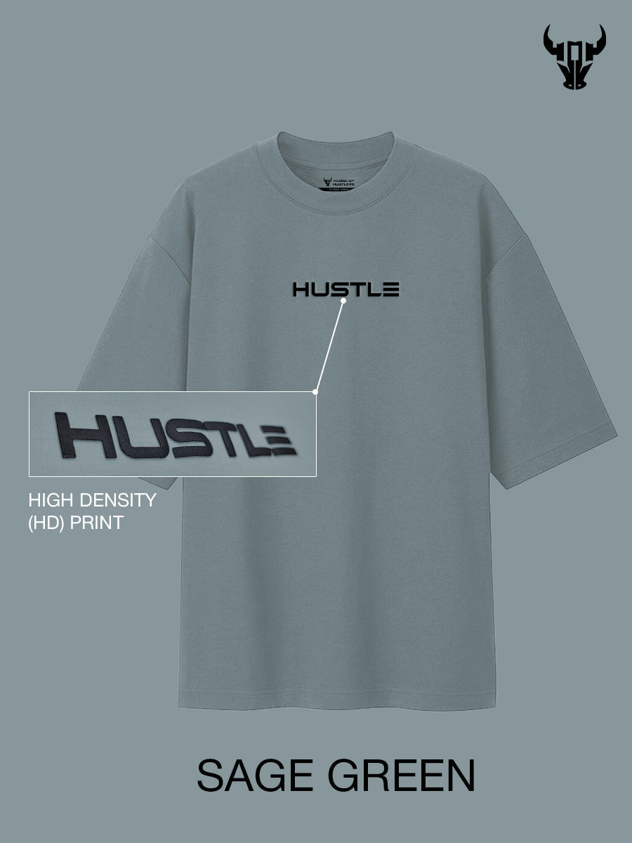 'Hustle' Unisex Oversized Tee - House Of Hustlers