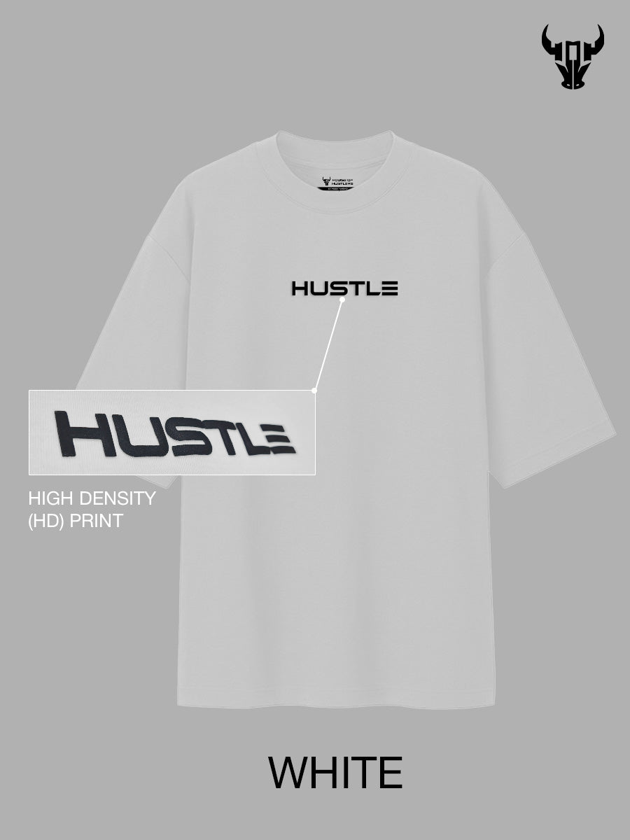 Pack of 2 - 'Hustle' Unisex Oversized Tee - House Of Hustlers
