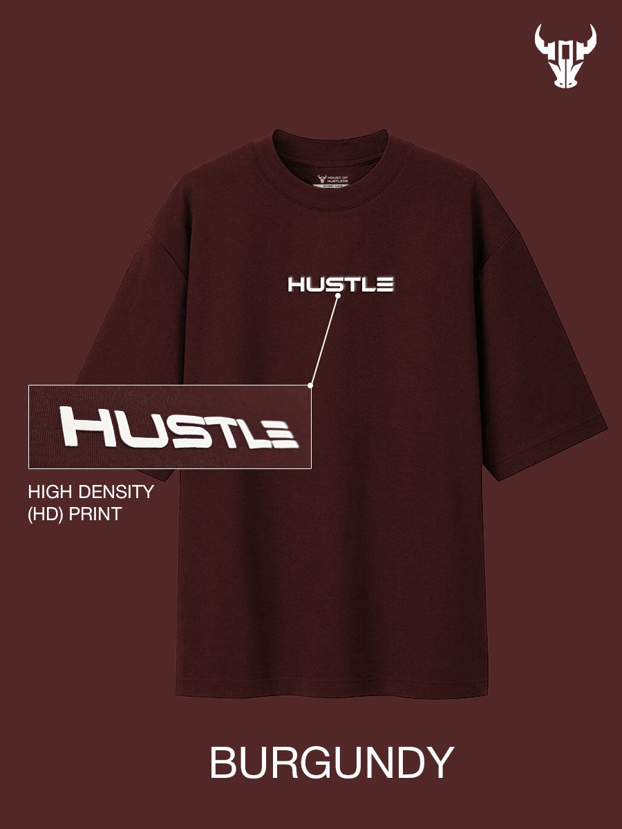 Pack of 3 - 'Hustle' Unisex Oversized Tee - House Of Hustlers