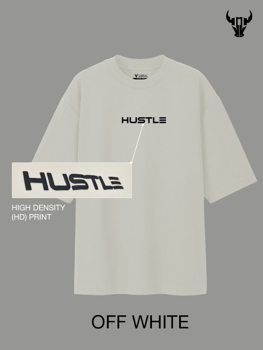 Pack of 3 - 'Hustle' Unisex Oversized Tee - House Of Hustlers